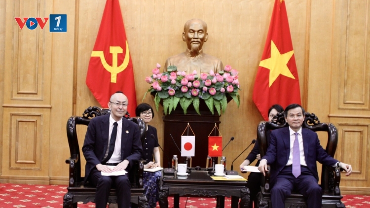 Ông Đoàn Minh Huấn tiếp và làm việc với Trưởng đại diện JICA tại Việt Nam