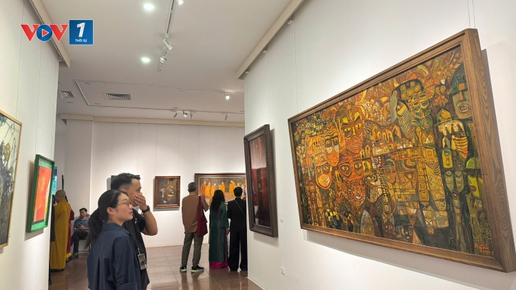 Triển lãm "Sen Đầu Hạ IX”: Nơi nghệ thuật hội ngộ Phật pháp