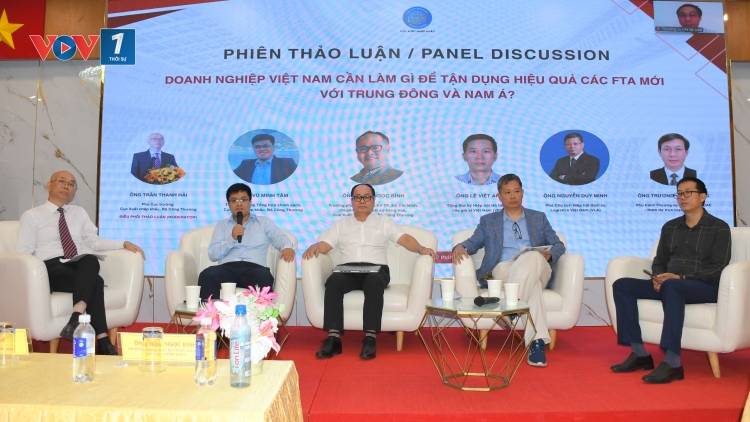 Cơ hội thúc đẩy xuất khẩu sang thị trường Trung Đông và Nam Á khi các FTA mới được thực thi