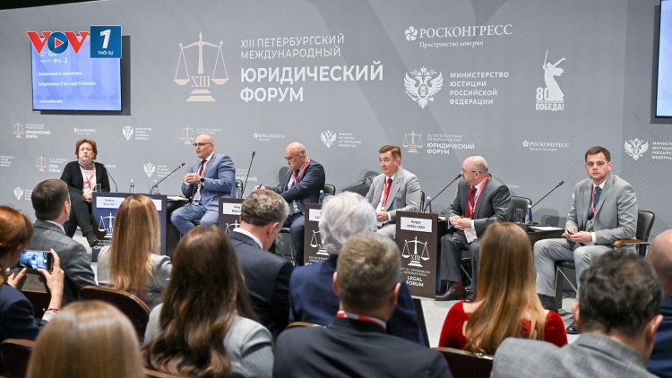 Việt Nam là Quốc gia khách mời duy nhất tại Diễn đàn pháp lý quốc tế St. Petersburg, Liên bang Nga