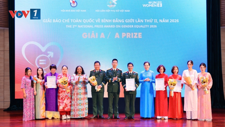 Đài TNVN đạt giải A và giải C - Giải báo chí toàn quốc về Bình đẳng giới lần thứ II, năm 2026