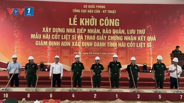 Đảm bảo tiến độ, chất lượng nhà tiếp nhận, bảo quản 300 ngàn mẫu hài cốt liệt sỹ
