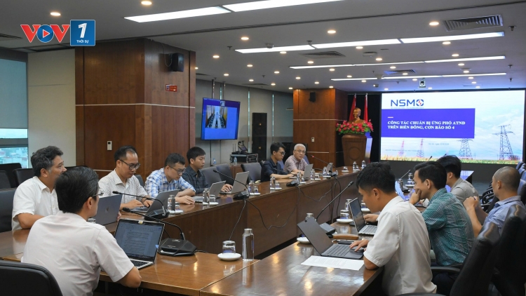 NSMO chủ động phương án ứng phó bão số 4, bảo đảm vận hành an toàn hệ thống điện