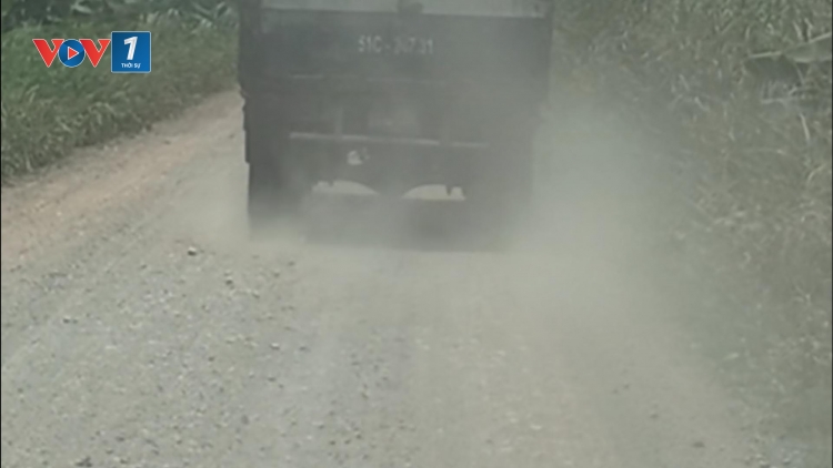  Đường tỉnh 837B Tây Ninh: Dân kêu trời vì bụi đỏ