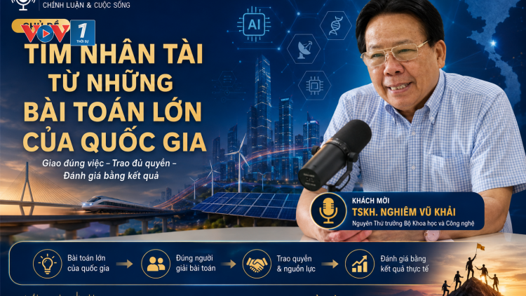 Tìm nhân tài từ những bài toán lớn của quốc gia
