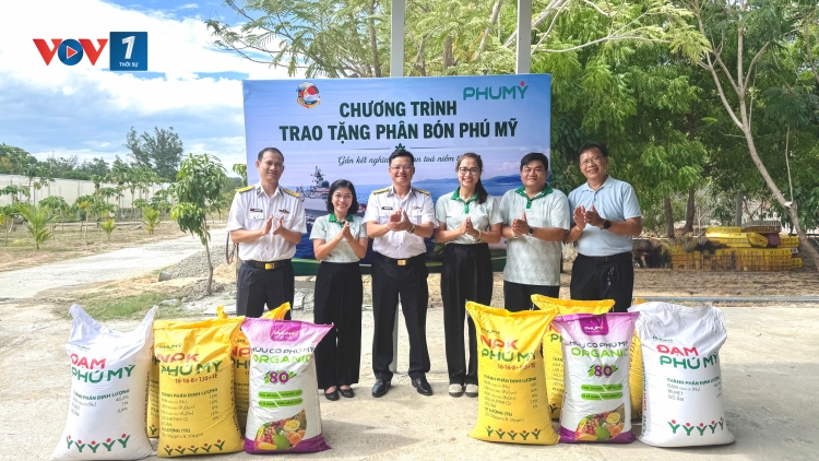 Đạm Phú Mỹ đồng hành cùng Lữ đoàn 162 nâng cao hiệu quả tăng gia
