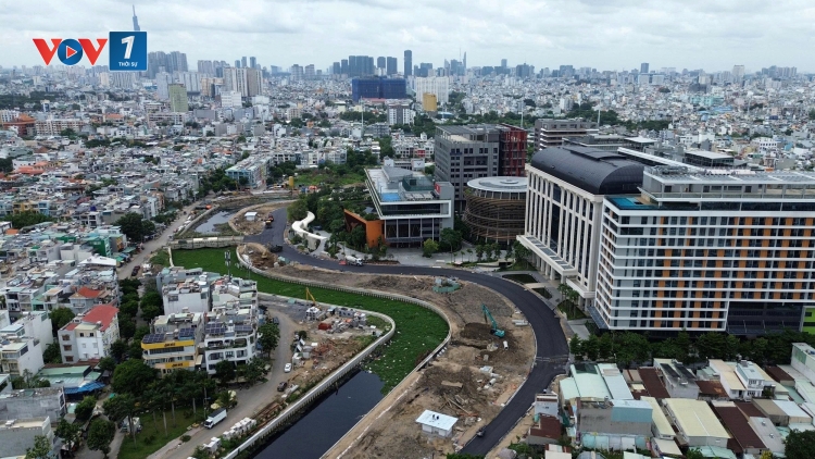 TP.HCM thông xe tuyến đường đầu tiên thuộc dự án rạch Xuyên Tâm