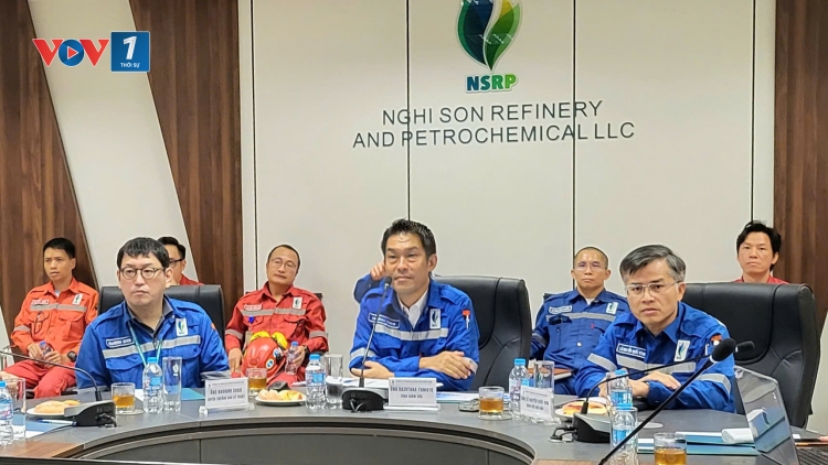 Công ty TNHH lọc hóa dầu Nghi Sơn (NSRP) đáp ứng khoảng 35 - 40% nhu cầu xăng dầu trong nước