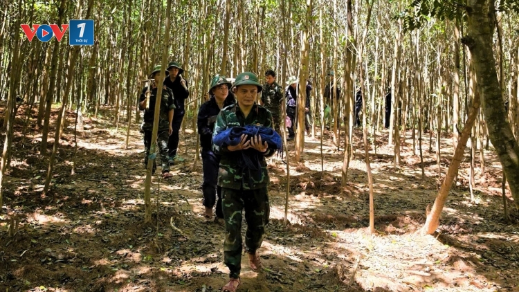 Quảng Trị tìm thấy 3 hài cốt liệt sĩ tại Bãi Dinh, xã Dân Hóa