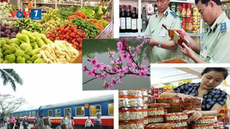 Các địa phương tiếp tục triển khai chương trình bình ổn hàng hóa Tết (Thời sự đêm 13/1/2016)