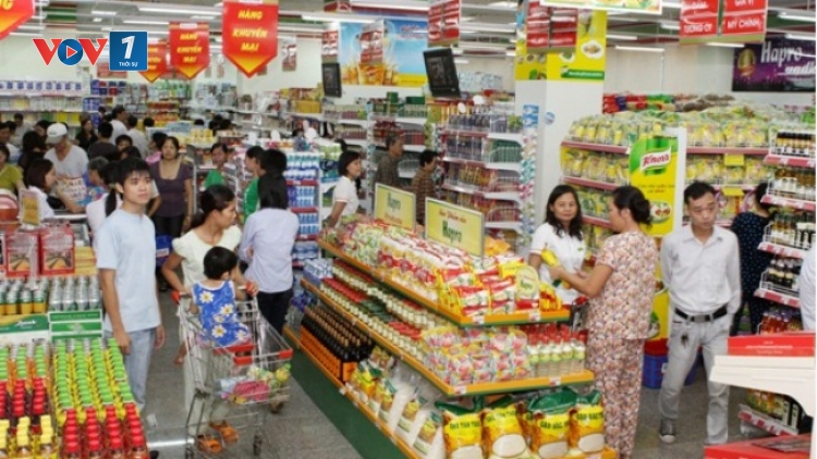 Tổng cục Thống kê công bố chỉ số giá tiêu dùng tháng 3 năm nay tăng 0,75% so với tháng trước và tăng 1,69% so với cùng kỳ năm ngoái (Thời sự trưa 24/3/2016)