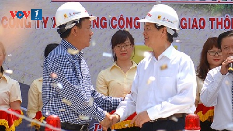 Thời sự chiều ngày 07/9/2014: Thủ tướng Nguyễn Tấn Dũng phát lệnh khởi công xây dựng tuyến đường cao tốc Thái Nguyên - Bắc Kạn.