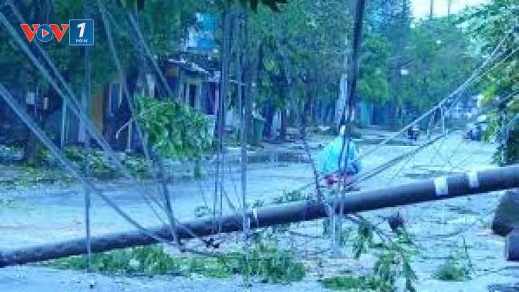 Kinh tế ngày 22/07/2014: Tổng công ty Điện lực miền Bắc: Khắc phục đảm bảo điện sau bão Rammasun