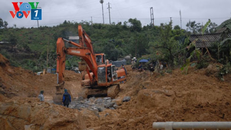 Thời sự đêm ngày 21/9/2014: Tỉnh Lai Châu tập trung khắc phục sự cố sạt lở núi