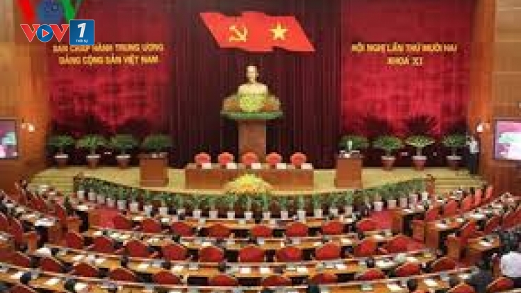 Bế mạc Hội nghị lần thứ 12 Ban Chấp hành Trung ương Đảng khóa 11. (Thời sự chiều 11/10/2015)