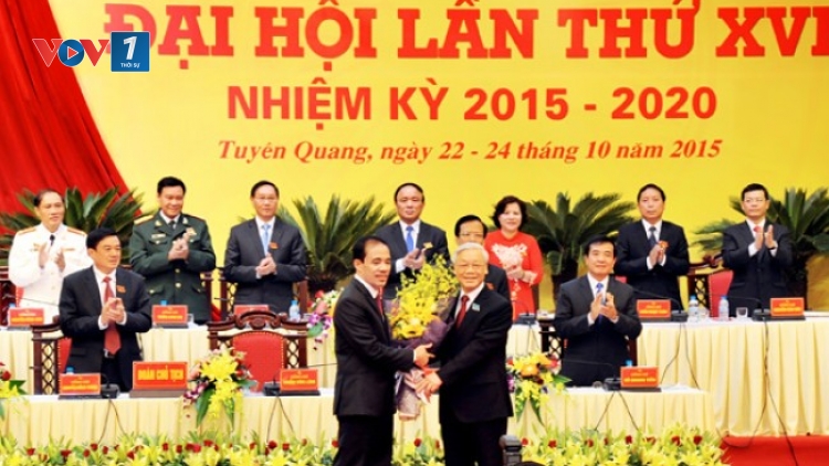 Tổng Bí thư Nguyễn Phú Trọng dự khai mạc Đại hội đại biểu Đảng bộ tỉnh Tuyên Quang lần thứ 16, nhiệm kỳ 2015-2020. (Thời sự chiều 23/10/2015)