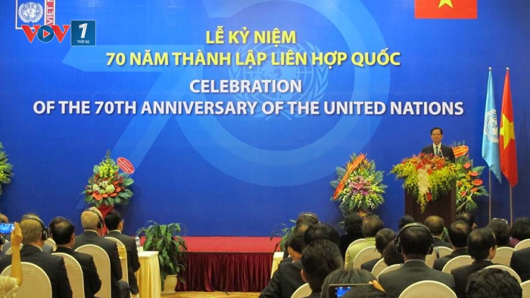 Thủ tướng Nguyễn Tấn Dũng dự và phát biểu tại Lễ kỷ niệm 70 năm Ngày thành lập Liên hợp quốc. (Thời sự đêm 27/10/2015)
