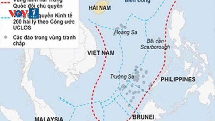 Luật pháp và thực tiễn quốc tế bác bỏ yêu sách phi lý củaTrung Quốc ở Biển Đông.