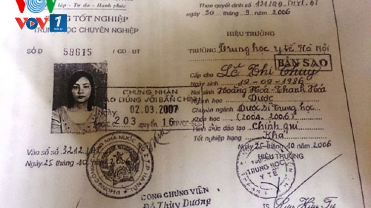 Thấy gì từ vụ 20 cán bộ y tế Thanh Hóa dùng bằng giả.