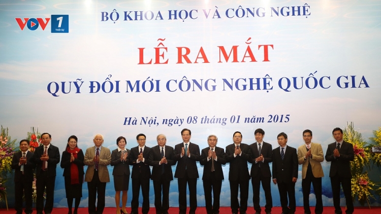 Thời sự chiều ngày 08/01/2015: Thủ tướng Nguyễn Tấn Dũng dự lễ ra mắt Quỹ đổi mới công nghệ quốc gia. Quỹ có vốn điều lệ 1000 tỉ đồng.