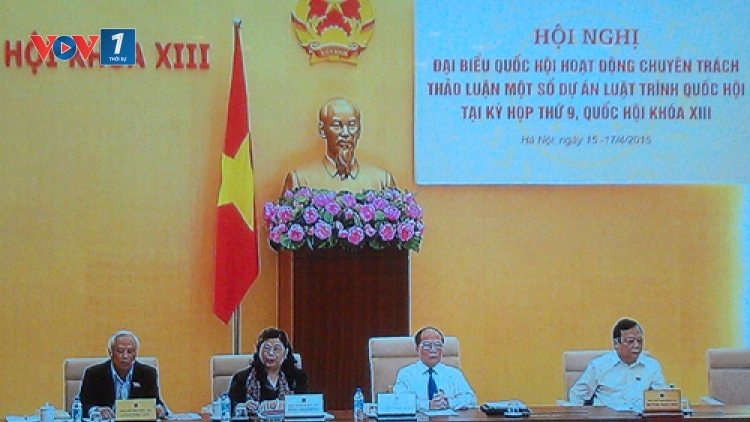 Quốc hội với cử tri ngày 23/4/2015: Dự thảo Luật Tổ chức Chính phủ sửa đổi.