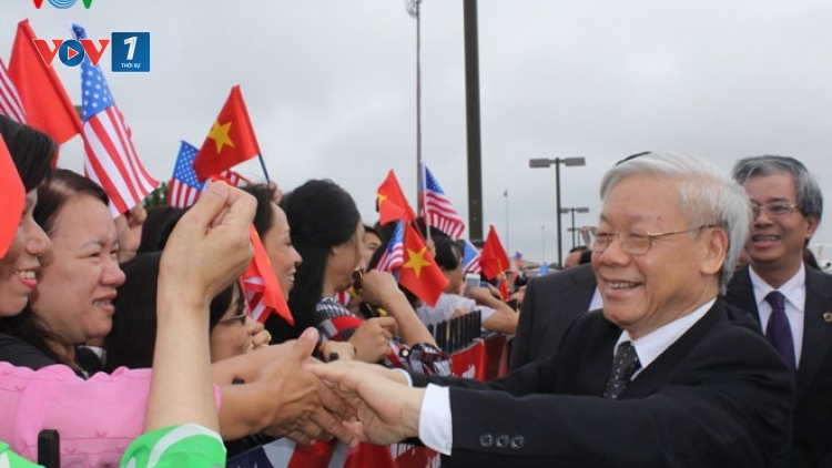 Thời sự chiều ngày 7/7/2015: Tổng Bí thư Nguyễn Phú Trọng có những hoạt động đầu tiên trong chuyến thăm chính thức Hoa Kỳ.