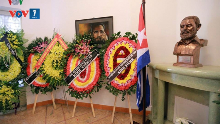Việt Nam để tang Lãnh tụ Cuba Fidel Castro theo nghi thức quốc tang vào ngày 4/12/2016 (Thời sự đêm 28/11/2016)