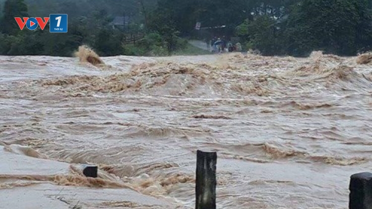 Đến nay, mưa lũ tại các tỉnh miền Trung đã làm 10 người chết, thiệt hại hàng nghìn héc ta lúa và hoa màu (Thời sự trưa 04/12/2016)