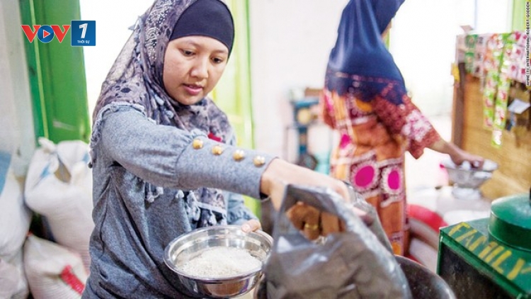 Lao động nữ làm nghề giúp việc gia đình tại Ả Rập Xê Út. (09/12/2016)