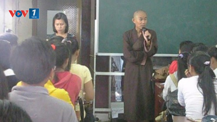 Người sáng lập Trung tâm ngoại ngữ miễn phí Thiện Nhơn, thành phố Hồ Chí Minh (9/5/2016)