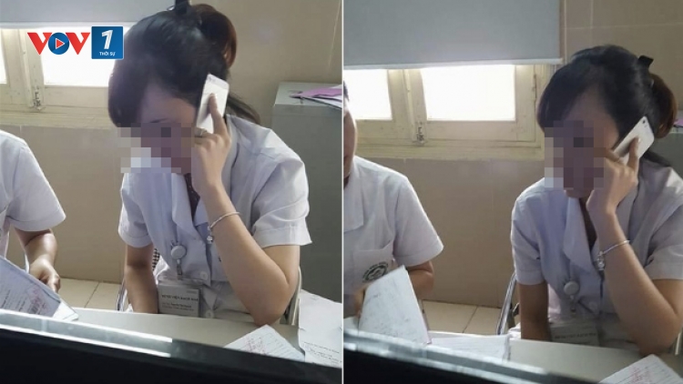 Bộ Y tế yêu cầu xác minh thông tin “Dân xếp hàng chờ nhân viên Bệnh viện Bạch Mai buôn điện thoại” (Thời sự đêm 13/6/2016)