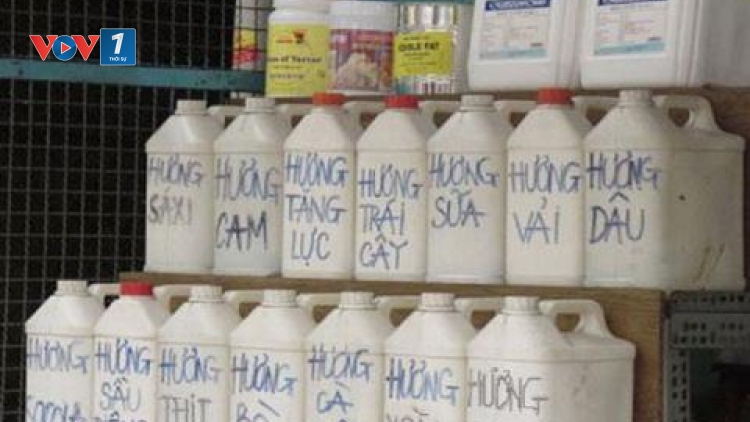 Hương liệu pha chế không rõ nguồn gốc - Ẩn họa khôn lường. (20/6/2016)