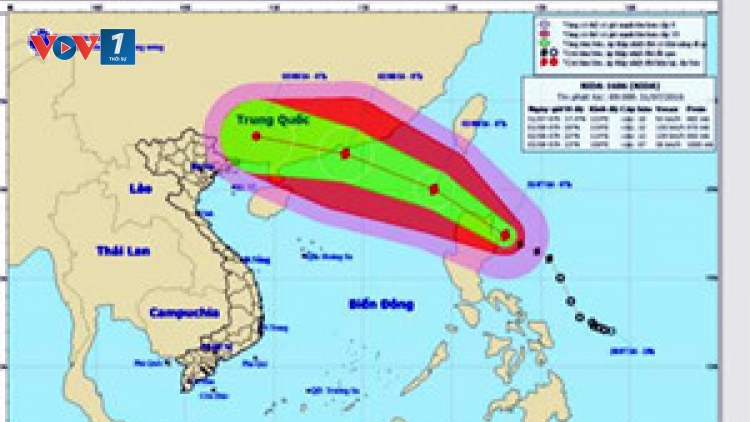 Bão Nida với sức gió mạnh cấp 15, cấp 16 dự kiến sẽ đi vào biển Đông trong đêm nay (Thời sự đêm 31/7/2016)