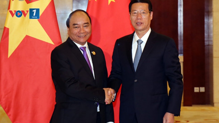 Thủ tướng Chính phủ Nguyễn Xuân Phúc hội kiến với Ủy viên Thường vụ Bộ Chính trị Đảng Cộng sản Trung Quốc, Phó Thủ tướng Quốc vụ viện nước Cộng hòa nhân dân Trung Hoa Trương Cao Lệ (Thời sự đêm 10/9/2016)