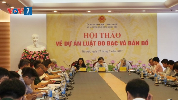 Dự thảo Luật Đo đạc và bản đồ cần đảm bảo an ninh quốc gia (03/10/2017)