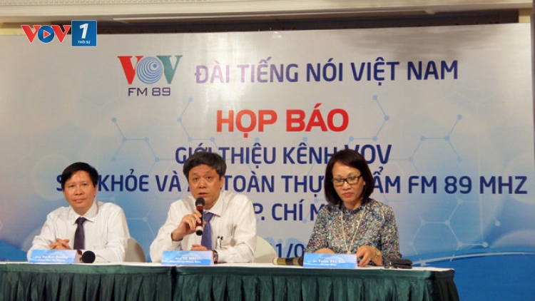 Đài Tiếng nói Việt Nam phát sóng Kênh VOV Sức khỏe và An toàn thực phẩm (VOV FM89) từ ngày 27/2 tới (Thời sự trưa 23/2/2017)