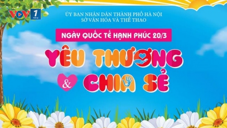 Ngày Quốc tế Hạnh phúc (20/3) năm nay có chủ đề "Yêu thương và chia sẻ" (Thời sự trưa 20/3/2017)