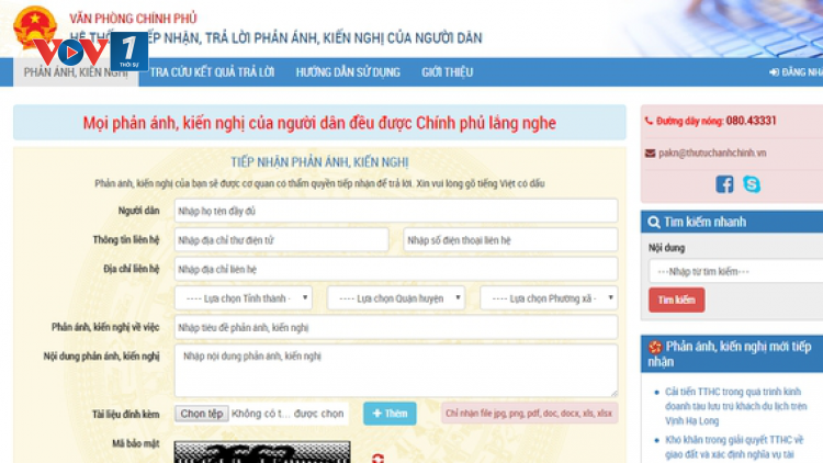 Lắng nghe tiếng người dân (8/4/2017)