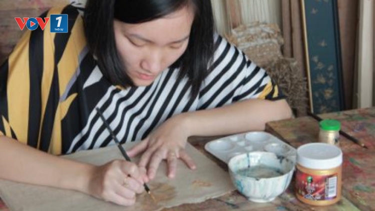 Nghệ sỹ thị giác Nguyễn Thùy Trang, người đưa trẻ em đến với giấc mơ nghệ thuật. (31/5/2017)