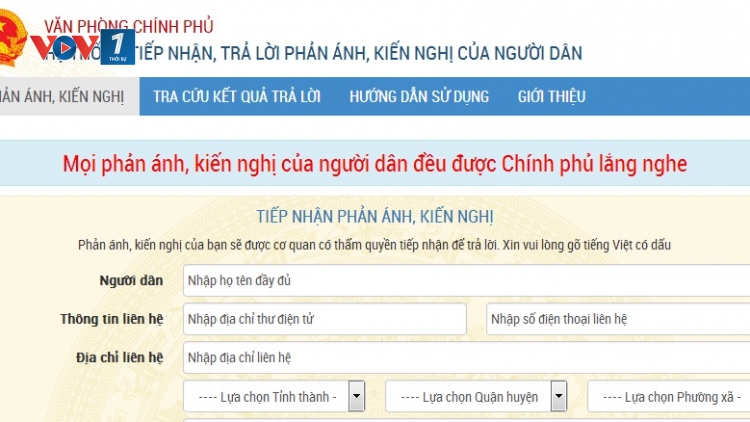 Chấn chỉnh việc chậm trễ trong xử lý kiến nghị của người dân (21/7/2017)