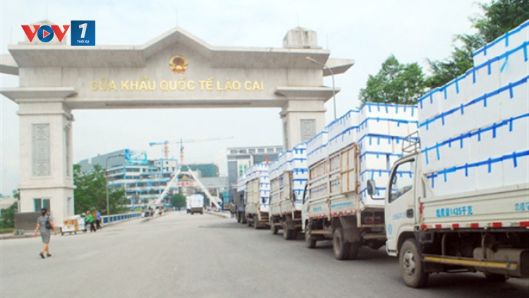Giải bài toán giảm ùn tắc hàng hóa xuất nhập khẩu tại Cửa khẩu biên giới Việt Trung (30/8/2017)