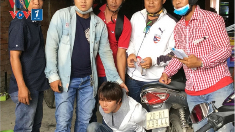 Khen thưởng động viên người truy bắt tội phạm (21/8/2017)