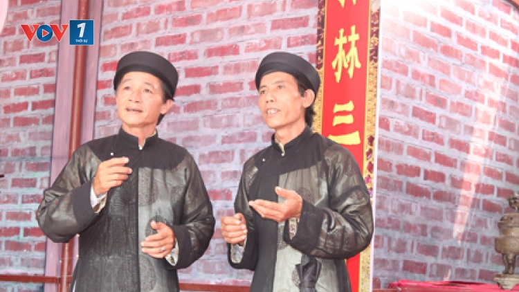 Đôi hát nông dân với tâm huyết gìn giữ thú chơi quan họ (29/1/2018)