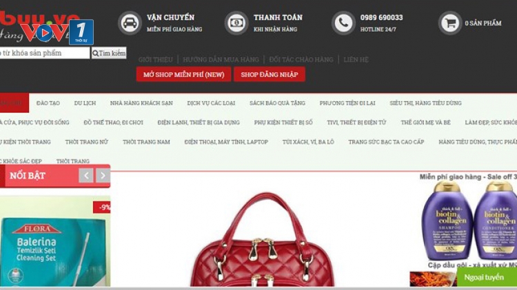 Chợ thương mại điện tử V-buy (16/12/2018)