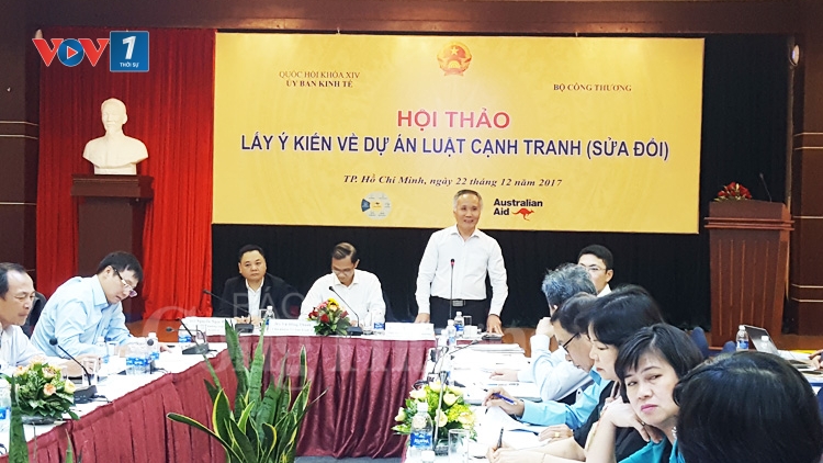 Dự thảo Luật Cạnh tranh sửa đổi: Cần bảo đảm và nâng cao năng lực cạnh tranh (07/02/2018)