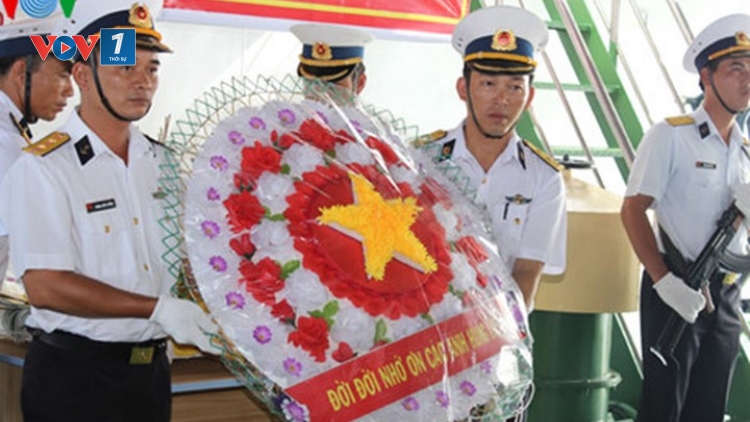 Những người con của liệt sỹ Gạc Ma tiếp bước cha anh bảo vệ biển đảo (14/3/2018)