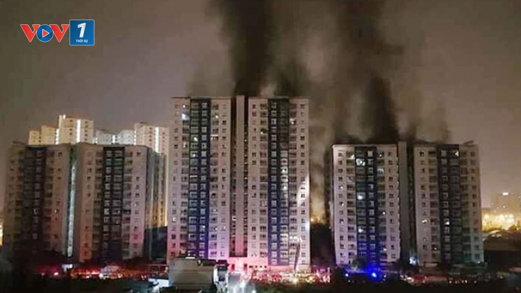 Cháy chung cư - còn đó những hiểm họa (24/3/2018)