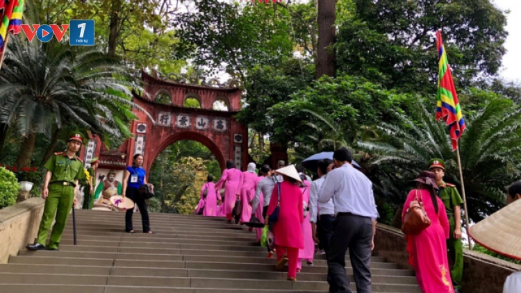 Giỗ tổ Hùng Vương: Nhớ về cội nguồn dân tộc (25/4/2018)