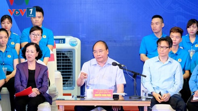 Nhiều đề xuất thiết thực trong buổi đối thoại giữa Thủ tướng với công nhân (22/5/2018)