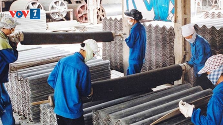Giải pháp quản lý và sử dụng amiăng trắng an toàn trong sản xuất vật liệu lợp (24/7/2018)